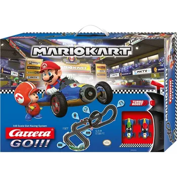 

Carrera- Nintendo Mario Kart-Mach 8 car game, multi-colored (Stadlbauer 20062492)