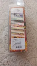 20 unids/pack Multi-color de la cinta de Washi Scrapbooking decorativo cintas adhesivas de papel japonés adhesivo de papelería