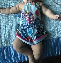 Sin mangas vestidos de mamá y yo familia ropa a juego para madres e hijas mujeres niños niñas Floral Mini vestido, familia