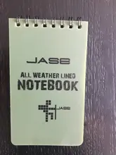 Cuaderno impermeable para todo tipo de clima, cuaderno de notas de papel, militar, para exteriores, Camping