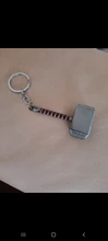 LLavero de Metal con forma de martillo de Thor para hombre y mujer, accesorios para seguidores de películas, 2021