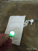 Alarma de mordedura de Pesca con batería, dispositivo electrónico de señalización de mordedura, alarma de pesca, punta de la varilla, luz de pesca nocturna, indicador de mordedura