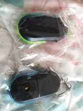 LESHP-Mini silbato de alarma antipérdida, buscador de llavero de sonido, luz LED, llavero con localizador, Alarma para personas mayores, chico