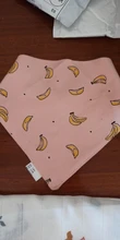 Baberos Bandana de algodón bebé Babador de alimentación paño de eructo infantil dibujos animados Saliva toalla bebé comiendo accesorio suave bebé cosas