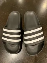 ASIFN hombres Zapatillas Zapatos Hombre EVA mujeres par Flip Flops suave negro blanco rayas Casual de verano hombre Chaussures Femme diapositivas