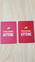 Kitten juegos de mesa explode fun juego de fiesta familiar para niños adulto Original-caja roja, NSFW-caja negra, expansión