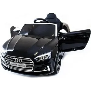 Детский электромобиль Harleybella Audi S5 Cabriolet LUXURY 2.4G Black HL258 LUX B|Радиоуправляемые