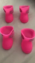 Anti-Skid-Boots Dog-Shoes Pet-Dog Dogs Cats Waterproof Large Silicone Medium Rainy Small