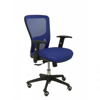 

20sabalis229 chair hook back mesh blue seat 3D blue piquas and CRESPO