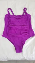 Bañador de una pieza de talla grande para mujer, traje de baño adelgazante rojo, Sexy, clásico, Momokini, traje de baño de playa de verano