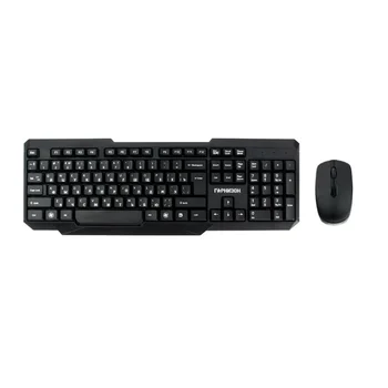 

Set Keyboard + Mouse wireless. Гарнизон gks-115 (USB, 2.4 GHz, 1200 dpi, 104 keys) (gks-115)