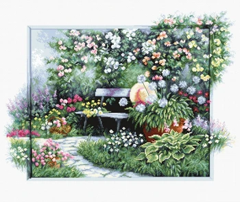 

Set for embroidery stitch Luca-S BU4012 "Blooming garden"