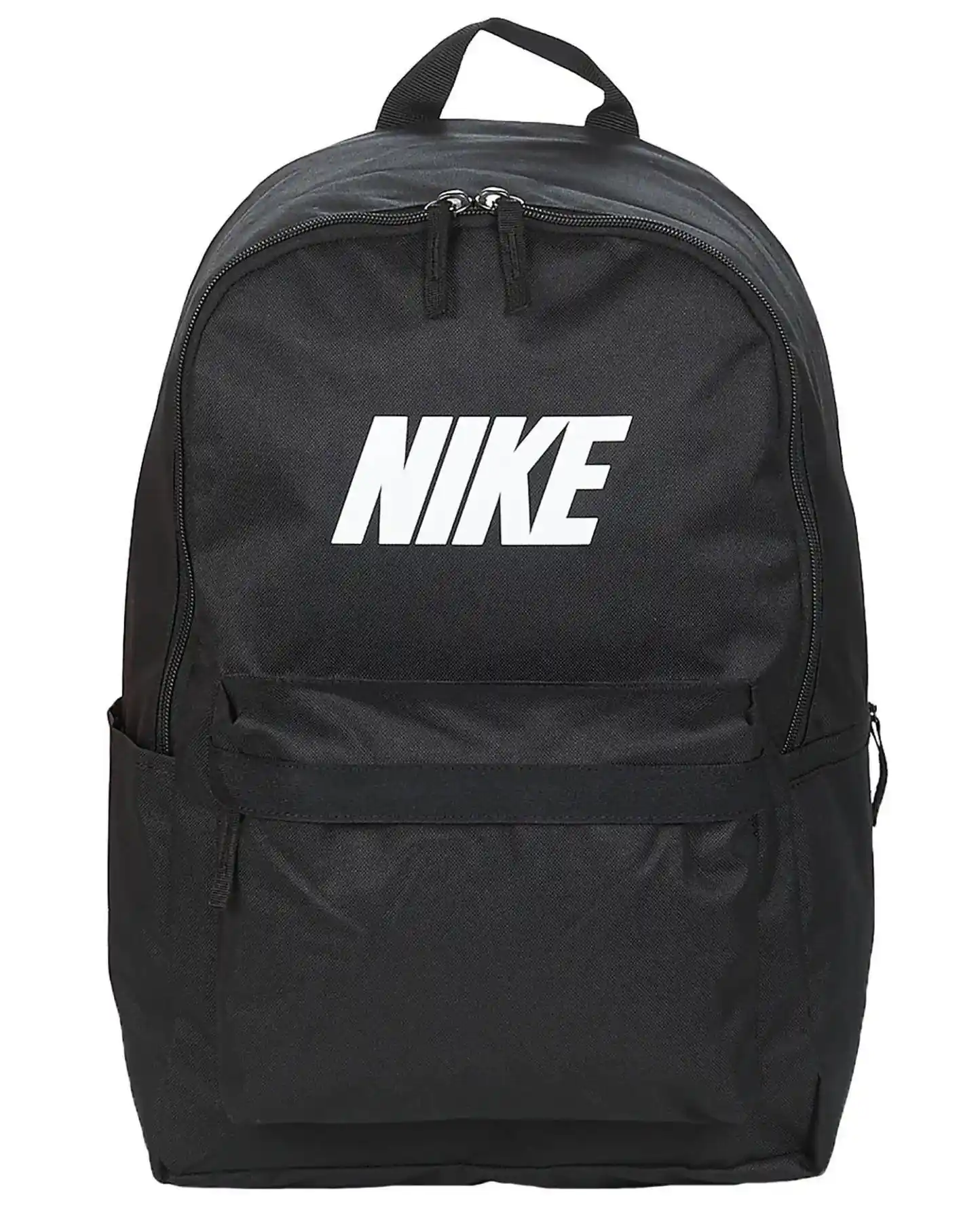 nike black and white backpack