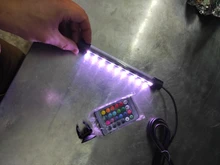 Aquarium-Lights Submersible Diving-Lighting Remote-Control-Lamp Waterproof LED RGB Amphibious