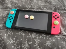 Joystick-Cap Thumb-Grip Game Nintendo Switch Joycon Controller Animal-Crossing Lite Analog