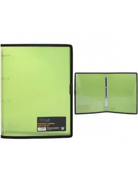

FOLDER 4 RINGS 25MM FRAME GREEN A4.