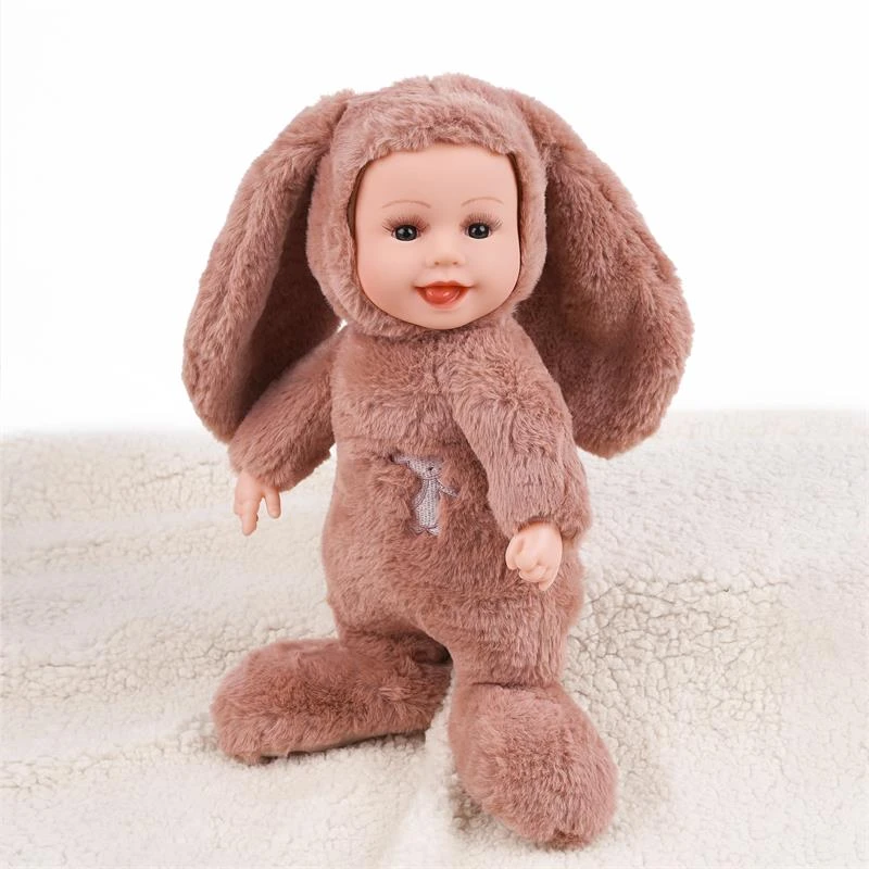 Rbg Bebe Reborn Plush Doll Accompany Stuffed Toys For Girls Kawaii Cute Rabbit New Year Gift Lol For Children Among Us Pokemon Aliexpress