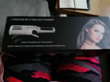 Recortador de pelo inalámbrico con extremo dividido para hombres y mujeres Incluye ajustes de Ajuste fijos de 1/4 , incluye accesorios para el cabello y bolsa de transporte