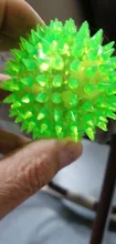 Dog-Toys Pet-Supplies Elastic-Ball Dog Chew Luminous Small Random-Color