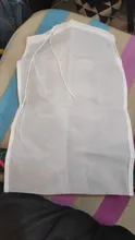 20X30cm bolsa de leche de nuez reutilizable leche de almendra bolsa filtro bien de Nylon de malla tela cerveza fría de filtro de café