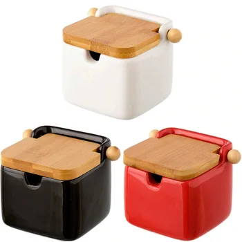 

Ceramic sugar containers, kitchen bowls, sweeteners, Sugar Bowl, Suikerpot, spice jar, tin, saltcellar