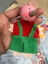 Plush-Doll Finger-Puppets Animals Hand-Cartoon Baby Theater Mini Children Educational
