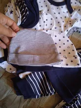 Conjunto de ropa de algodón para bebé, monos, pantalones, sombreros y guantes, Unisex, 2021