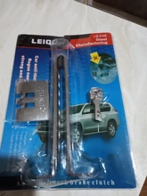 Bloqueo de embrague de coche, bloqueo Universal de Pedal de freno de coche, acelerador, herramienta de seguridad de acero inoxidable antirrobo, bloqueo de Pedal