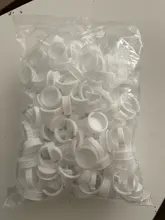 Bolsa de pegamento para extensión de pestañas, suministros de extensión de pestañas desechables, soporte de pegamento para maquillaje, pigmento de tatuaje, 1 bolsa