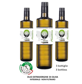 

POGGIO DININFA - Classicus - 3 bottles 0,75-Extra Virgin Olive Oil-Made in Italy-Not filtered
