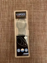 COPOZZ-Gafas de natación para miopía 0-1,5 a 5, lentes de protección UV antiniebla, dioptrías, unisex