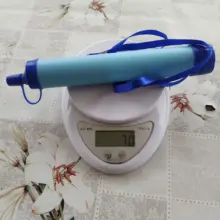 Purificador de agua para exteriores, para acampar, senderismo, supervivencia, portátil, filtro de agua