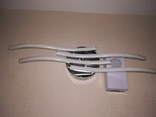 Led-Ceiling-Light Bedroom Curved-Design Restaurant Modern 2/3/4-lights AC85-265V 24W