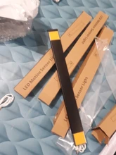 Ultra-Thin Night Light 12/23.5/40cm LED Under Cabinet Lights PIR Motion Sensor USB Rechargeable