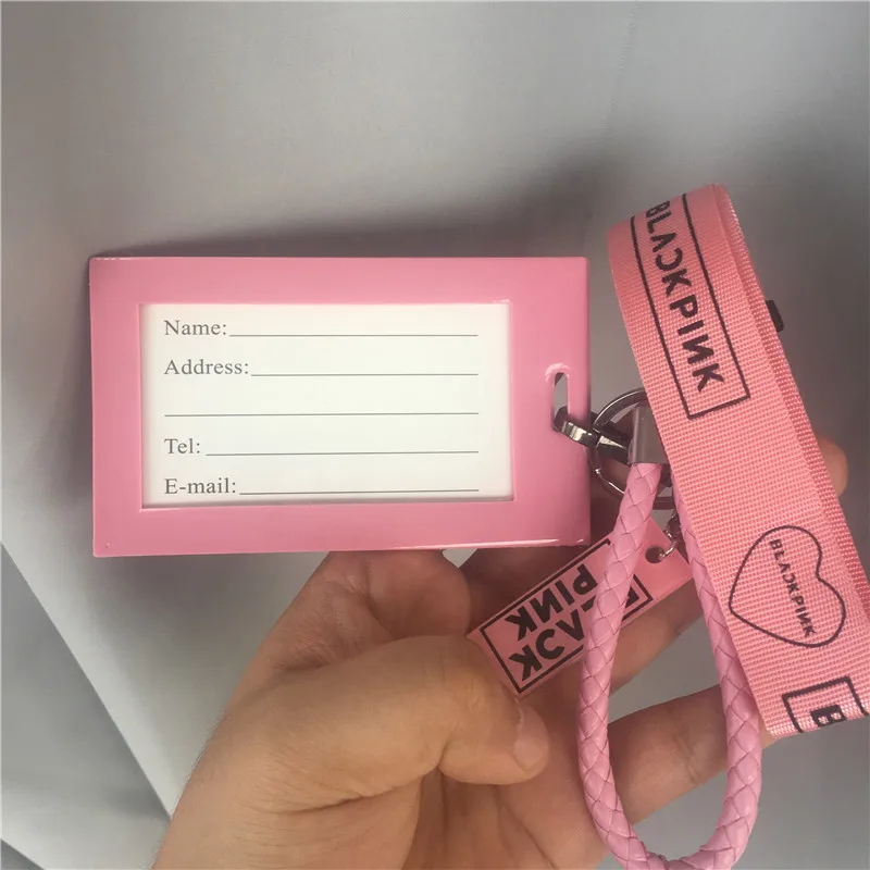 BLACKPINK JISOO Дженни Роза Лиза автобус брелок карта набор брелок-подвеска Lanyards KILL THIS LOVE YG352G