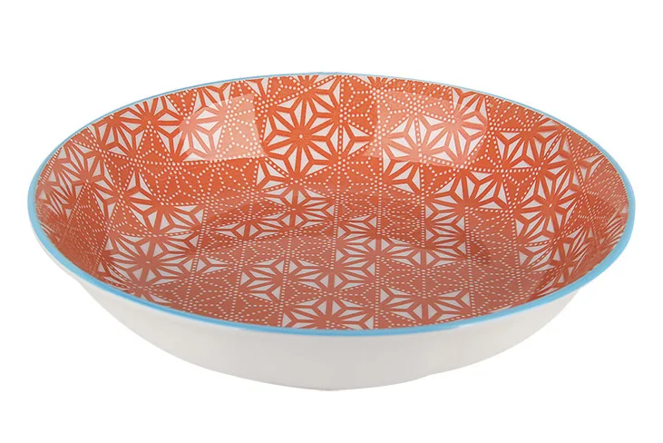 Plate deep 20 cm F. Circle оранж hgp-w5566 | Дом и сад