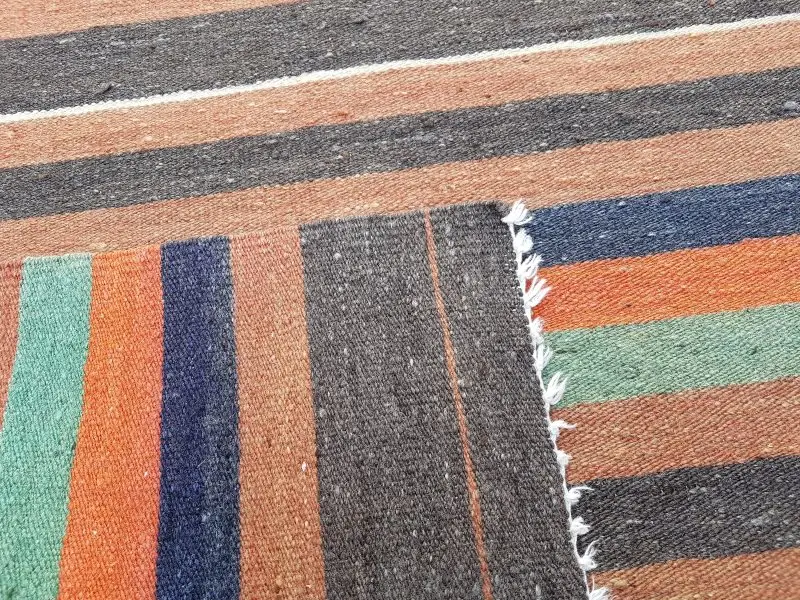 Oushak ковры из гобелена ковер в пастельных тонах 2'9'' X 12'6''