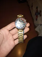 NIBOSI-Pulsera de cuarzo para hombre, reloj masculino impermeable con estilo cronógrafo dorado, de marca de lujo a la moda