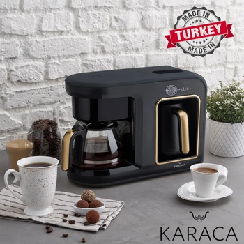 

Karaca Sake Plus 2 in 1 Filter Coffee Machine and Turkish Coffee Machine. Expresso maker vacuum cafe espresso machine kitchen