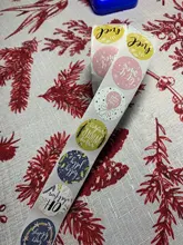 Stickers Box-Labels-Decorations Candy-Bag Merry-Christmas New-Year Elk 500pcs