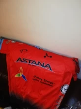 ASTANA-camisetas rojas de ciclismo para hombre, camisetas de manga corta para Motocross, bicicleta de montaña, descenso, bicicleta de carretera y de carreras, 19D, 2021