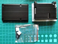 Sd-Card-Reader Switch-Power Raspberry Pi Aluminum-Case 3A 64 32GB 4-Model Hdmi-Compatible-Cable