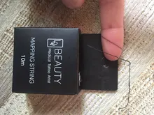 Cadena de mapeo con Microblading, 10m, tatuaje preincrustado, PMU, para mapeo, marcador de cejas, hilo de tatuaje