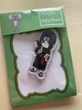 Llavero acrílico de doble cara, colgante de llavero, accesorios de Anime, llavero de dibujos animados