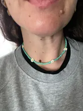 Coxeer-gargantilla de flores de estilo bohemio, accesorios de joyería de viaje para playa, ajustable, bonito collar de cuentas, 1 ud.