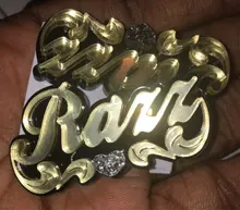 BeHoney-pendientes personalizados con nombre, joyería hecha a mano con láser acrílico, aretes de estudio niñas, joyería personalizada