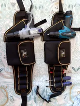 May Living-Bolsa de herramientas multifunción para cinturón de electricista, alicates de llave, destornillador, Storager de cintura