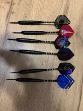 Dardos voladores de colores para mascotas, accesorios de dardos de PVC duraderos de alta calidad, 15/30/60 Uds.