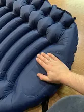 Zomake-esponja a presión con el pie para acampar al aire libre, colchoneta para dormir al aire libre, para senderismo, 200x66cm