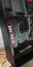 WOSAI-destornillador eléctrico de 20V, batería de 300NM, destornillador inalámbrico sin escobillas, taladro de impacto, controlador de impacto recargable
